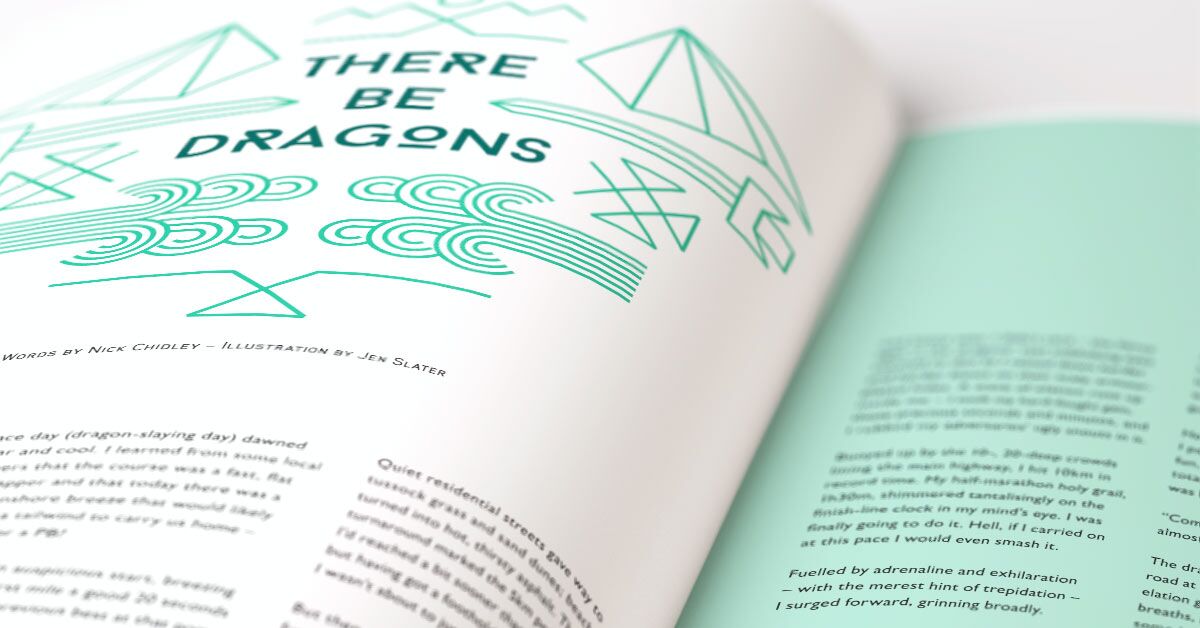 Issue Six of Like the Wind running magazine - Image 2