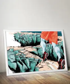 Like the Wind Running Art - Cover 1 Art by Luke Waller