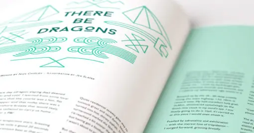 Issue Six of Like the Wind running magazine - Image 2
