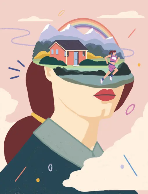Move Any Mountain Art Print by Chiara Lanzieri - Image 2