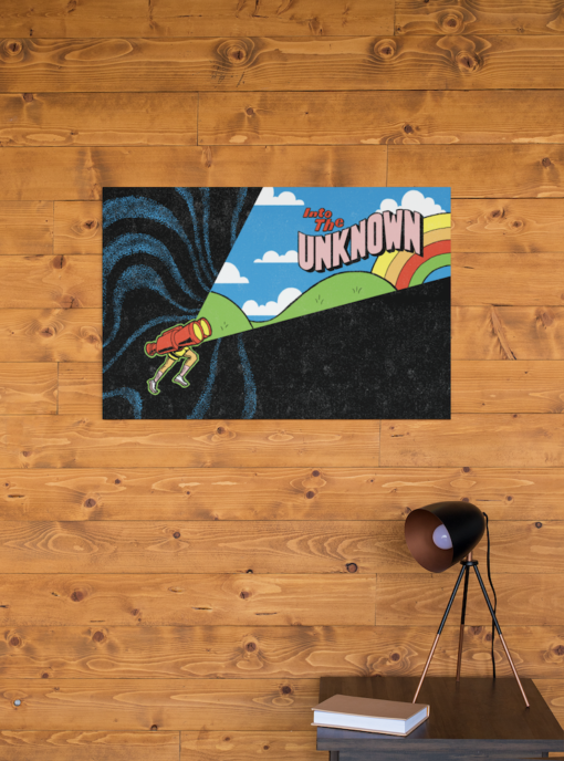 Into the Unknown – Running Art Print by Nate Cepis - Image 2
