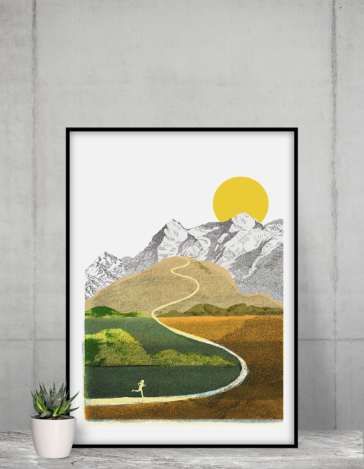 The Power of the Human Spirit – Art Print by Richard Holland