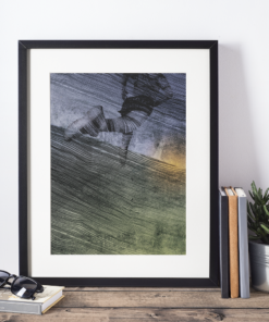 Waves and Tranquil Water Art Print by Sam Frullo