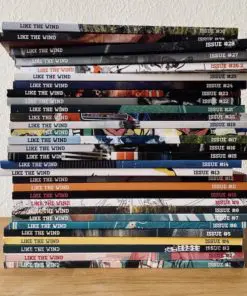 A stack of Like the Wind magazines