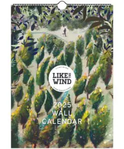 Like the Wind Running Art 2025 Wall Calendar (EU & Rest of World)