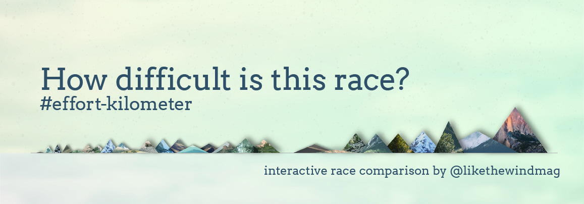 Ode to the “Kilometre-effort”