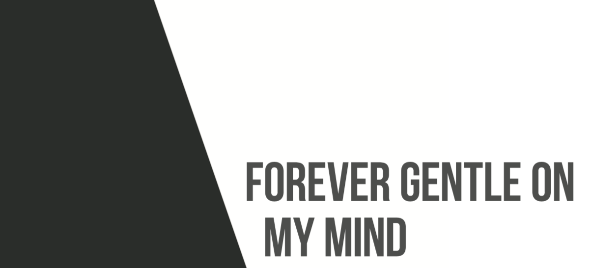 Will Cockerell: Forever Gentle On My Mind