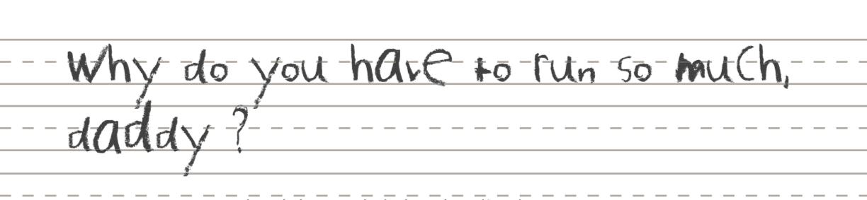 Leon Lutz: Why Do You Have to Run So Much, Daddy?
