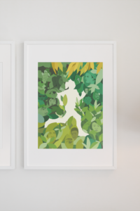 I Hope I See You On The Trail Art Print by Benjamin Mills