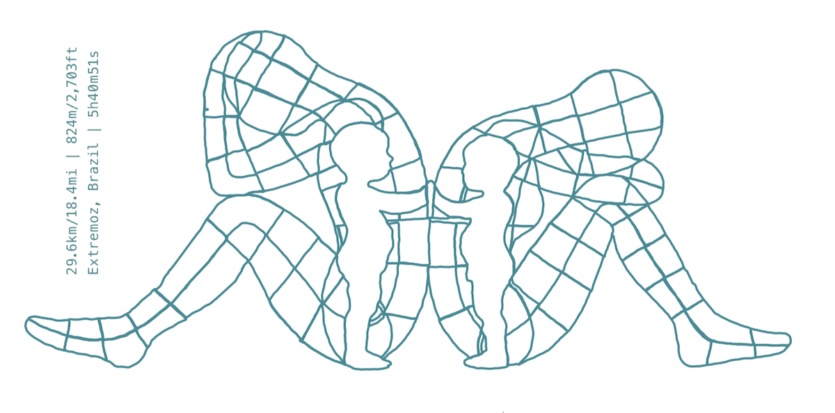 GPS art: Painting by Kilometres