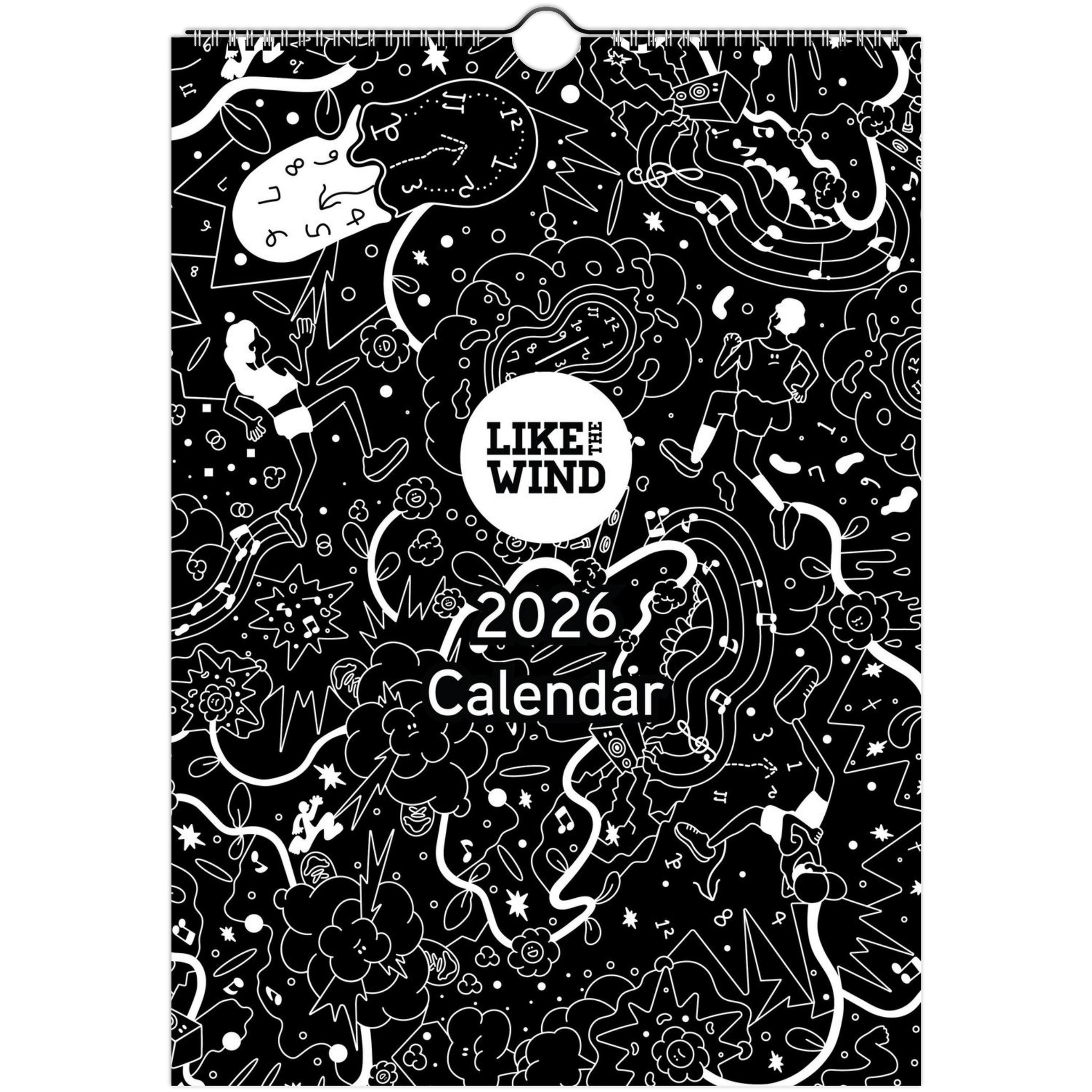 Running wall calendars 2026 (EU & Rest of World)
